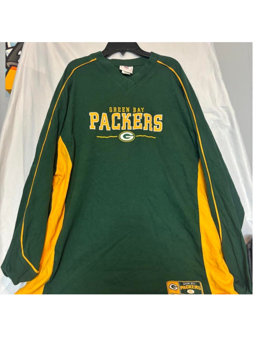 Vintage Green Bay Packers long sleeve shirt Size XL #NFL #gridiron